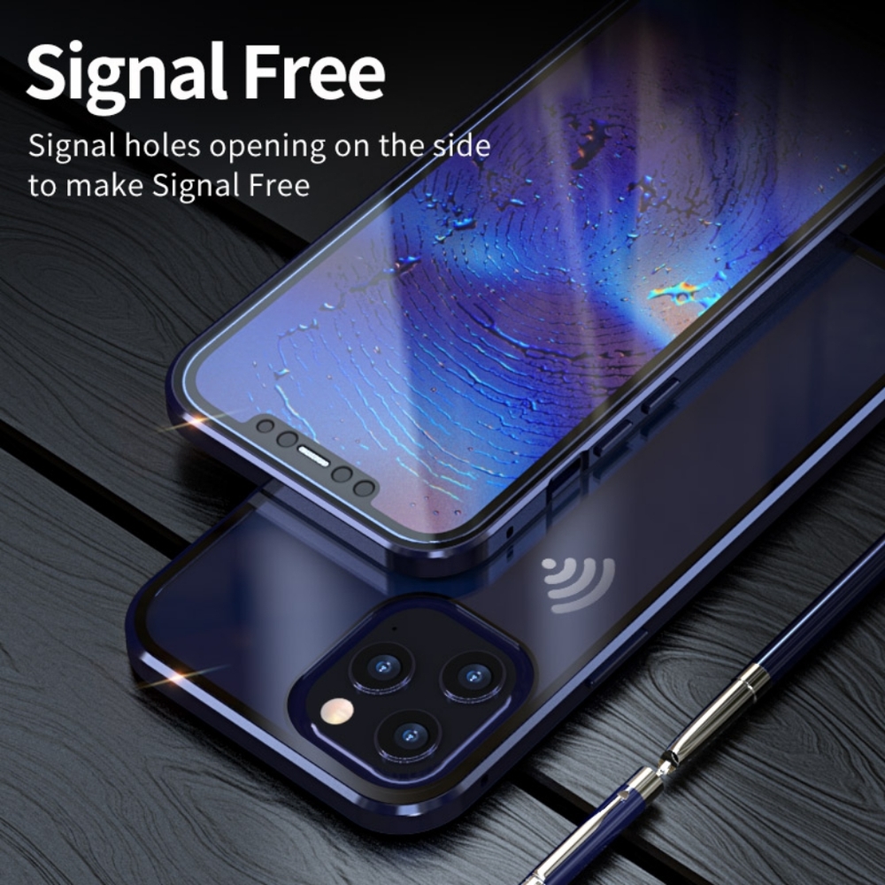 For iPhone 12 Pro Max Magnetic Phone Case Cover - Picture 4 of 7